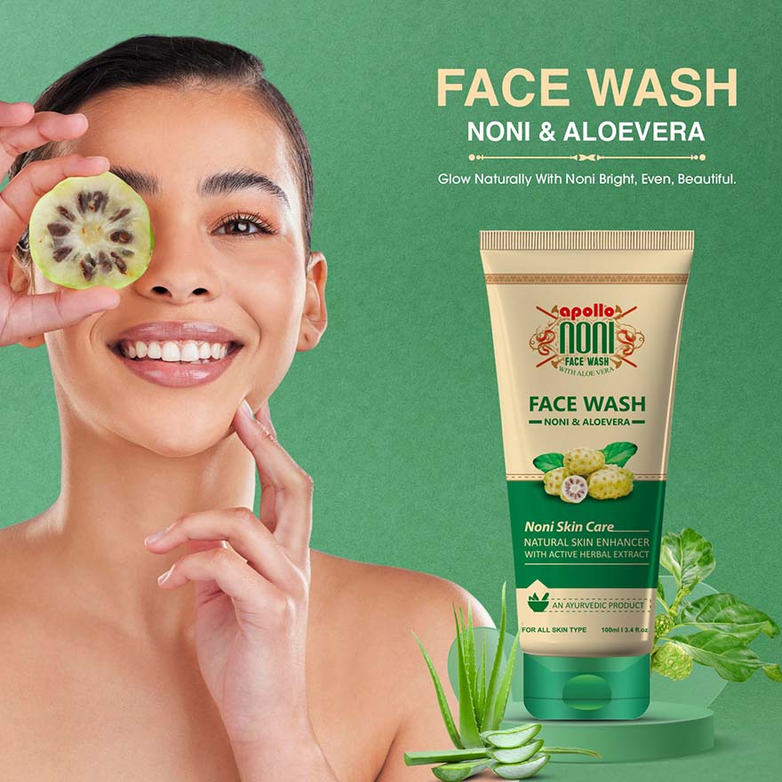 Apollo Noni & Aloe Vera Face Wash Apollo Noni & Aloe Vera Face Wash 100ml