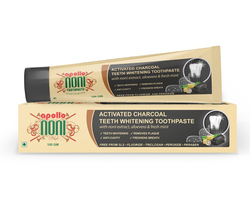 Activated Charcoal Teeth Whitening toothpaste