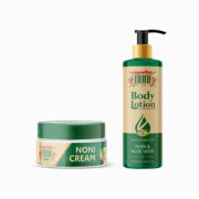 Noni Cream and Body Lotion - Skin Care Combo